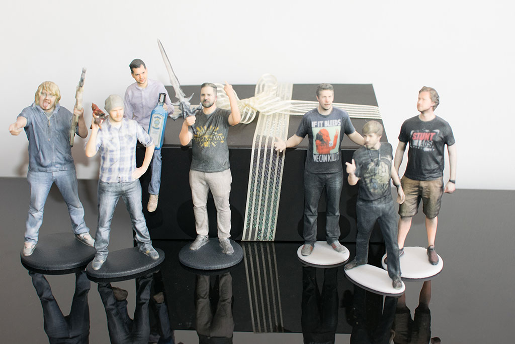 Making the Yogscast 3D mini figures